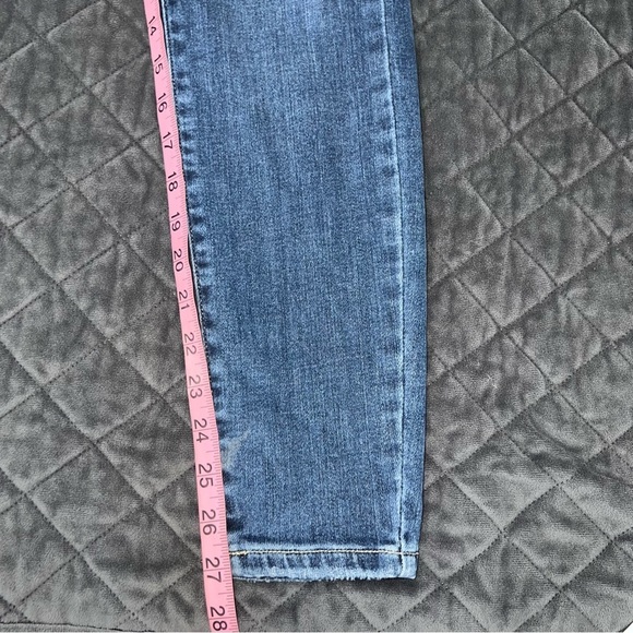 Judy Blue Jeans Women 1 25 Skinny High Rise Button Fly 27” Inseam Blue Stretch D - Picture 6 of 8